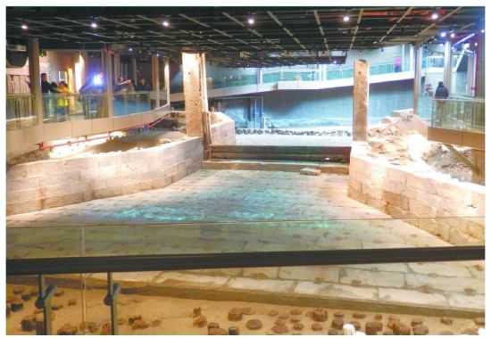 上海元代水闸遗址博物馆开馆