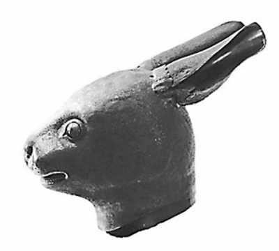 2009年，在巴黎被拍卖的圆明园兔首铜像