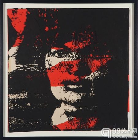 安迪·沃霍尔1968年作品《杰基》(Jackie)