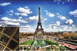 ■ 经典的埃菲尔铁塔也是世博会留给我们的佳作