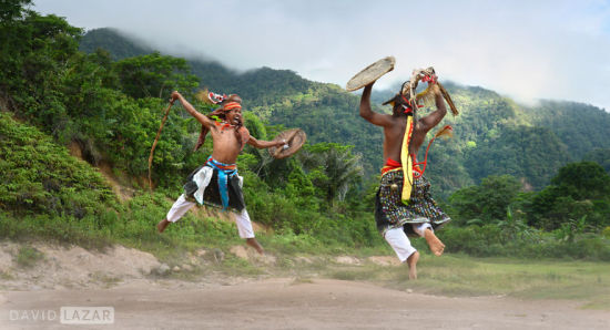 图为David Lazar拍摄的印尼