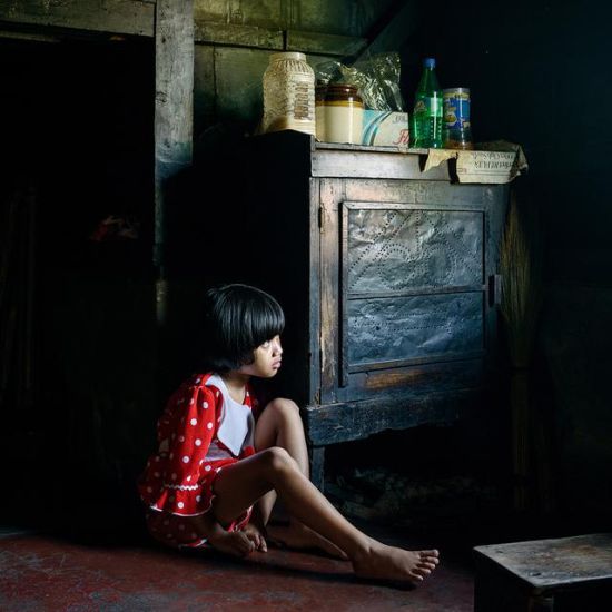 印度母系氏族部落状况摄影