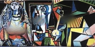 毕加索名作遭美国电视台打码 引发网友批评