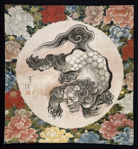 《百物语之小幡小平次》，葛饰北斋，1831年-1832年。