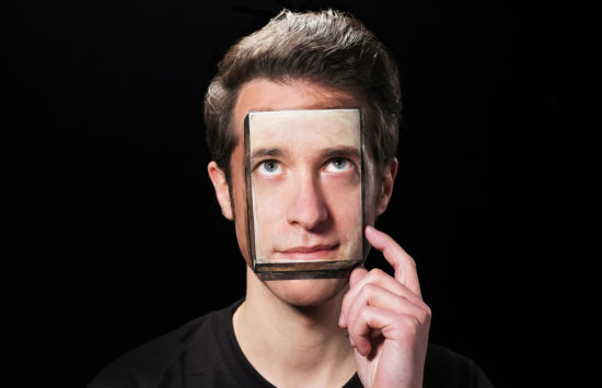 超现实肉眼3D人体彩绘