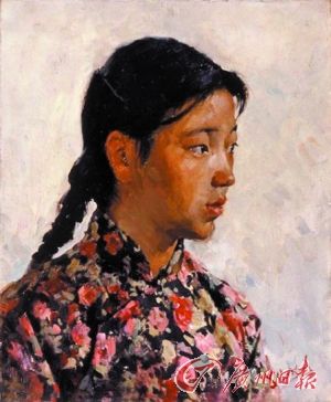 马克西莫夫 《女孩画像》