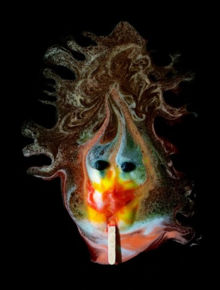 摄影：融化的冰淇淋