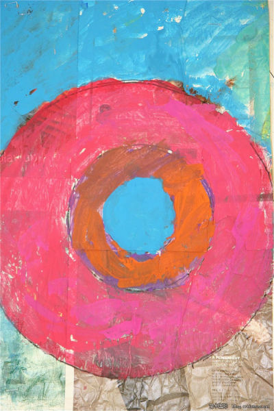 美国当代艺术家琼斯的画作