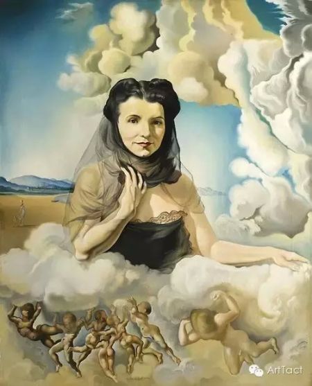 　　这幅画的模特就是当时达利的伴侣加拉