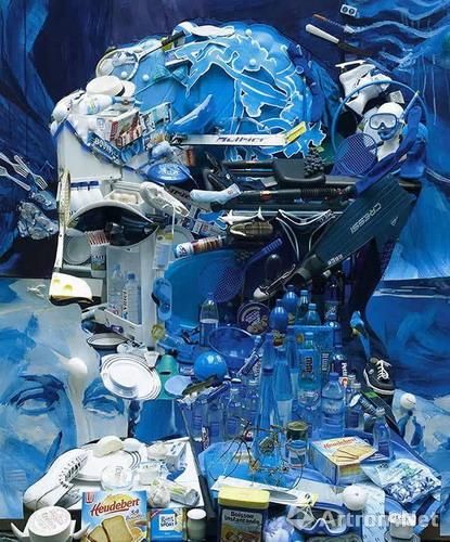 法国艺术家Bernard Pras利用废弃物品创造惊人的装置艺术