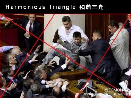 和谐三角，三角形一直是西方绘画的重要结构之一