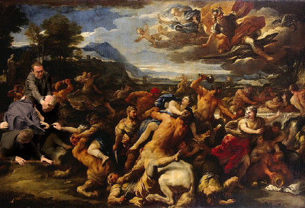 　　俄罗斯圣彼得堡冬宫里的名画