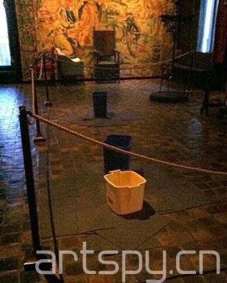 伊莎贝拉嘉纳艺术博物馆漏水，艺术品堪忧