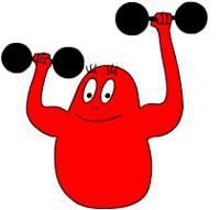 　　巴巴丢是红红的！