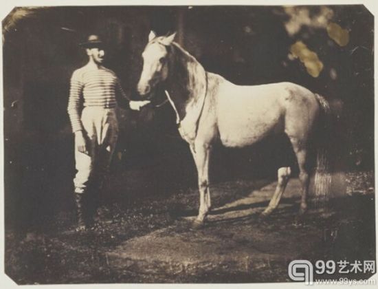 1.Jean-Baptiste Frénet, Horse and Groom, 1855
