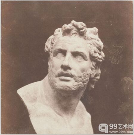 5.William Henry Fox Talbot, Plaster Bust of Patroclus, before February 1846