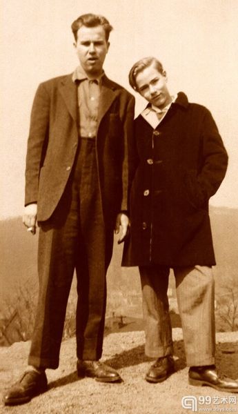 艺术家Paul Warhola 和安迪·沃霍尔