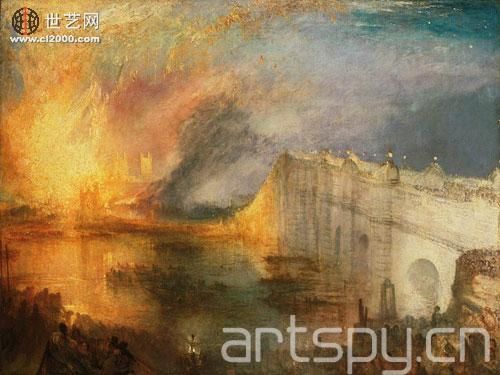 盖蒂博物馆特纳晚期作品展开幕