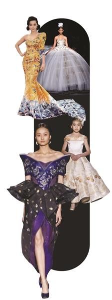 此次在巴黎亮相的万历龙袍级华服。 刘长龙 摄