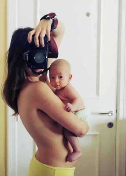 摄影师Sophie Starzenski利用自己作为模特