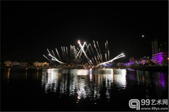 《探戈焰火》现场图 Jorge Minio 摄，蔡工作室提供