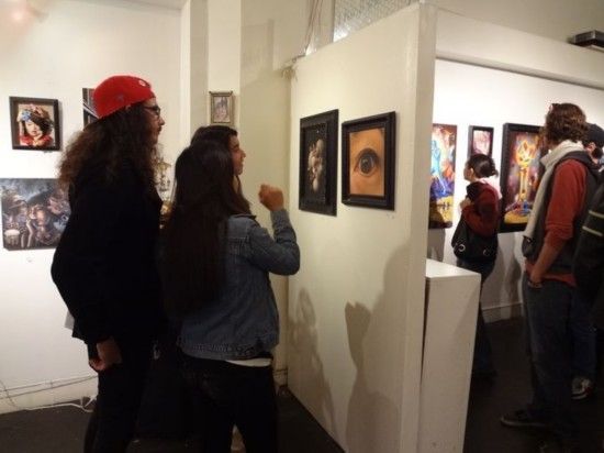 Gallery Row艺术区位于洛杉矶市中心。