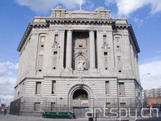 旧布朗克斯法院变成艺术空间