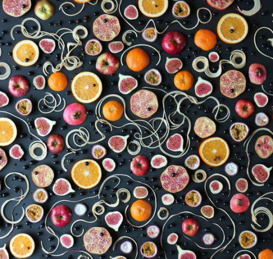 英国艺术家用蔬果作画 极致美感让人无法下口