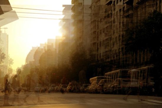 创意摄影：多重曝光重组下的迷幻街头