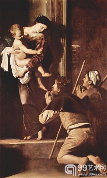 卡拉瓦乔作品《洛雷托圣母》