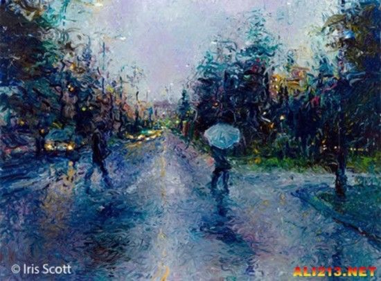 手癌患者慎点！国外艺术家用手指画出的精美油画