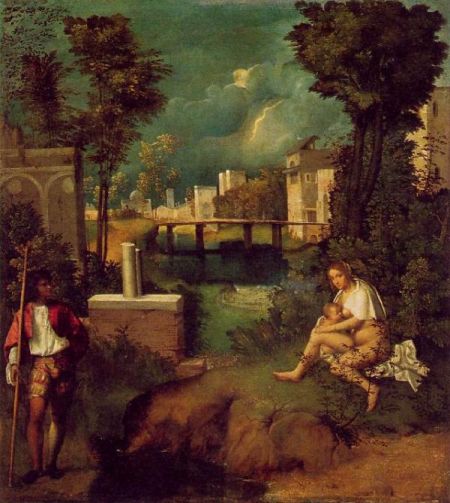 乔尔乔内作品《暴风雨》(1508)
