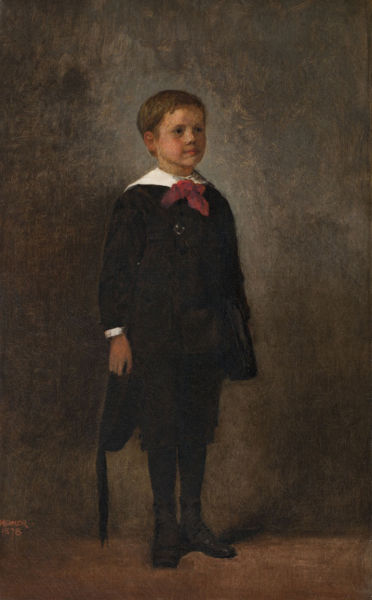 克拉克艺术学院获赠罕见温斯洛-霍默所绘肖像画