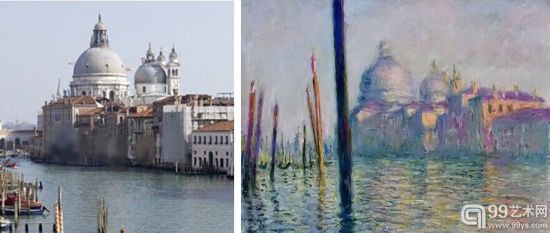 莫奈 威尼斯大运河
