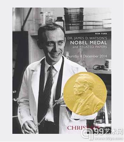 俄罗斯富豪乌斯曼诺夫将归还沃森拍出的诺贝尔奖章