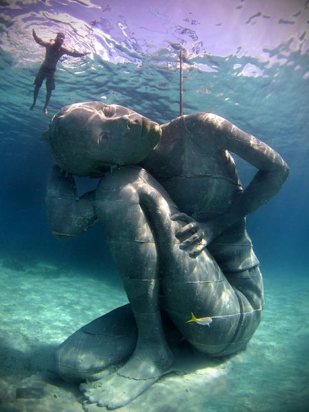 Jason deCaires Taylor 海底雕塑作品