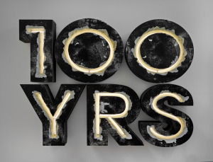 Doug Aitken, “100 YRS”（霓虹）, 2014