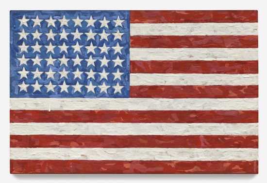 贾斯培·琼斯《美国国旗》