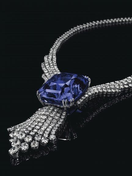 蓝宝石项链佳士得拍场卖出1.08亿元 创蓝宝石纪录