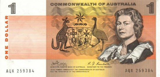 38岁，英女王肖像出现在澳大利亚钞票上。 