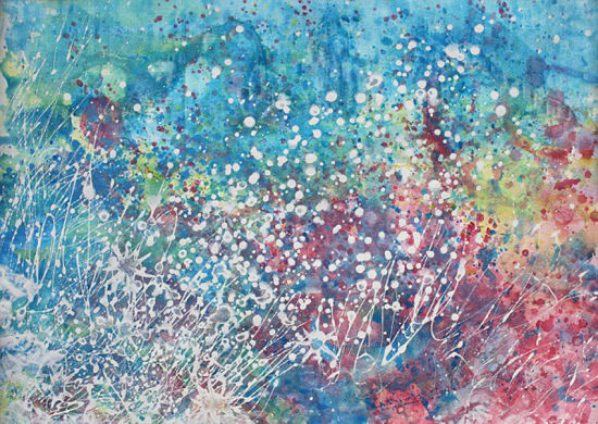 3岁时，艾瑞斯因为酷似莫奈风格的绘画天赋而震惊英国艺术界。