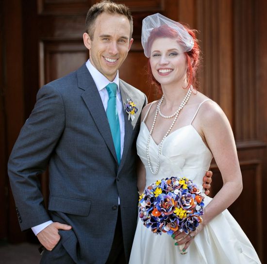 斯塔克与妻子梅雷迪斯（Meredith）都是电影和视频游戏爱好者，他们希望自己的婚礼能反应出他们的兴趣爱好。