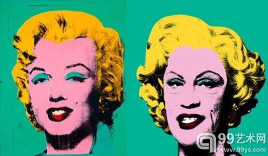 安迪▪沃霍尔的《玛丽莲▪梦露》及演绎版