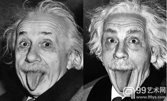 Arthur Sasse的《爱因斯坦》及演绎版