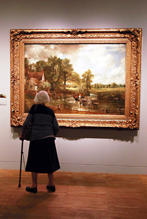 康斯特布尔作品展在伦敦举行