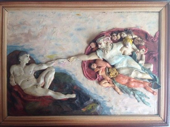 赞！乌克兰艺术家用橡皮泥重塑名画