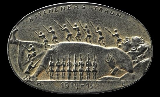 汉斯·林德（Hans Lindl）设计的铸铁纪念章