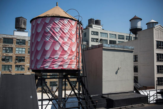 纽约水箱艺术项目号召关注水资源