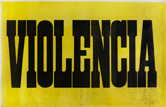 Juan Carlos Romen，《Violence》，1973-2010