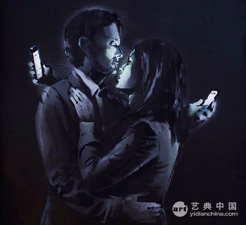 班克斯《移动情人》2014